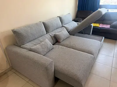 Eskilstuna L shape under storage space