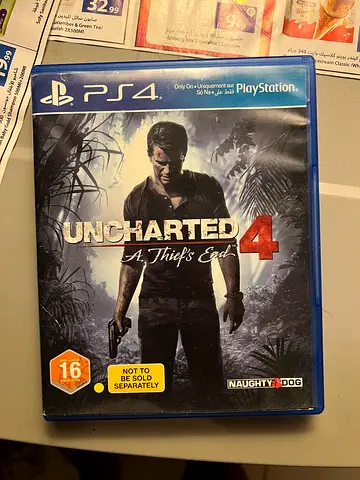 Uncharted 4: The thief End ( ps4 ) Negotiable