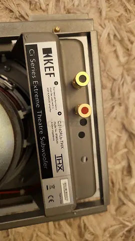 KEF Ci3160RLb-THX In-Wall Subwoofer