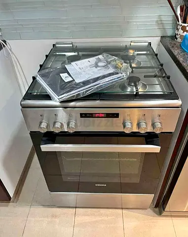 Free delivery Siemens top gas oven electric cooker with fan 60 cm