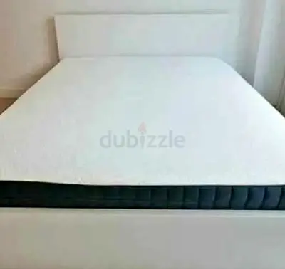 Malam king size bed 180/200cm bed with 2 storage drawers underneath and Ikea mattress
