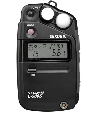 Sekonic Flashmate L-308S Digital Light/Flash Meter-Grey