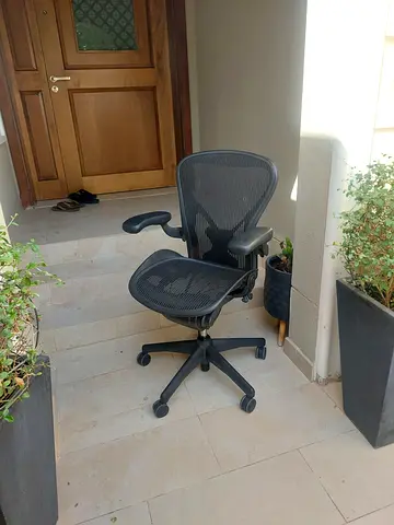 Gaming Chair Herman Miller Aeron Classic Chair PostureFit Fully Loaded Size B