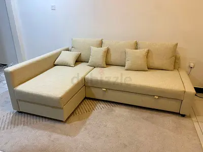 Comfortable L-Shaped Sofa bed with Storage