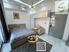 Fully Furnished Studio | Balcony | Erica 2V Uptown Ajman | AED 2,500 Monthly