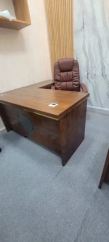Elegant Wooden Office Desk with chair
