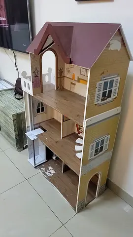 Kids Wooden Dollhouse