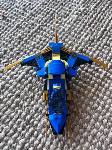 LEGO Ninjago Jay’s Lightning Jet EVO 71784 – Retired Set – Complete + Instructions – 50% Off Amazon
