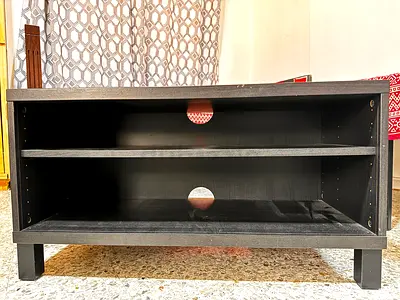 Stylish TV unit with storage