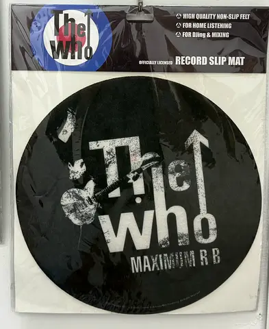 Vinyl player slip mat