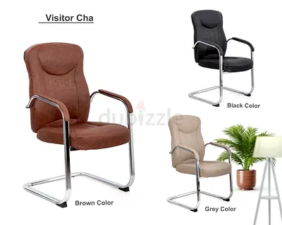 Brand New Leather Guest Office Chair