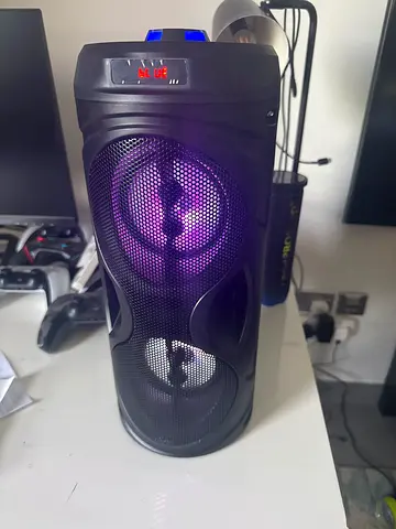 Portable Bluetooth Speaker with LED Lights