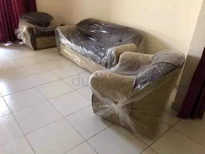 Elegant Modern 5 Seater Sofa Set - Excellent Condition