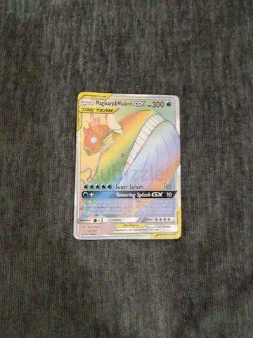 Rare Magikarp  Wailord GX Battle Card