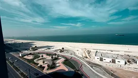 3 Bedroom Apartment with Direct Sea View – Ajman Corniche Next to Corniche Towers | Balcony + Stor