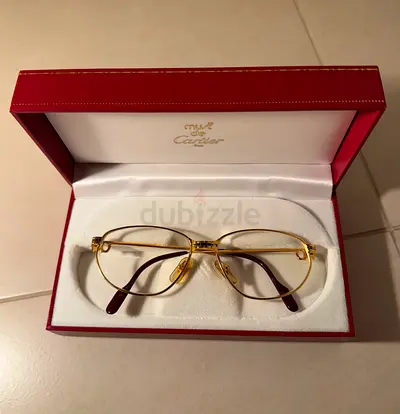 Vintage Cartier Panthère Windsor 55-15 Glasses