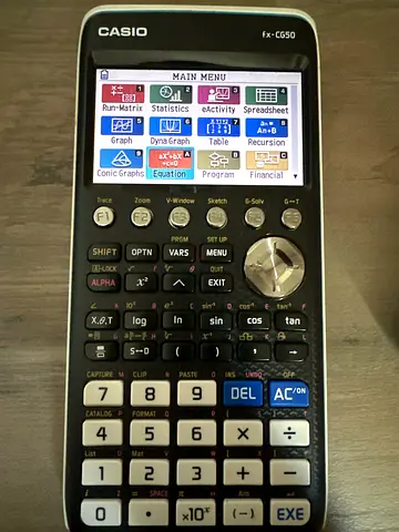 CASIO fx- CG50 Graphing Calculator
