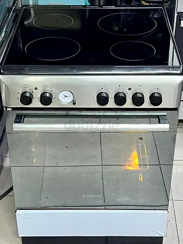 ARISTON latest model electric ceramic 5 HOBS oven fan stove 60x60 cooker cooking range