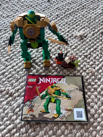 LEGO Ninjago Lloyd’s Ninja Mech 71757 – Complete + Instructions – Retired – 50% Off Amazon Price