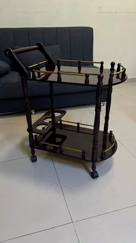 Elegant Vintage Serving Cart