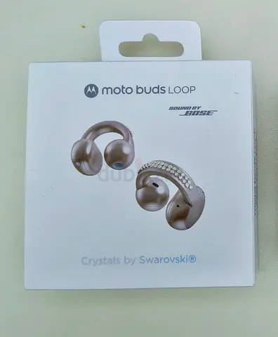 Moto buds loop, crystal by Swarovski sound by BOSE for sale as pack