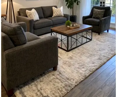 Dark gray 2+2+1 Sofa set available