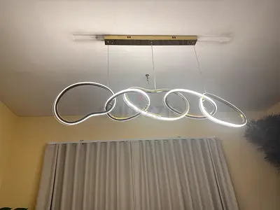 Zynella Ring Elegant Modern Chandelier