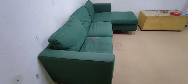IKEA L shape sofa with storage