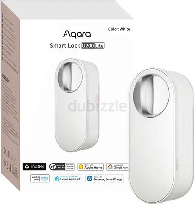 Aqara Smart Lock U200 Lite, Matter Over Thread, Quiet Mode, Auto Lock