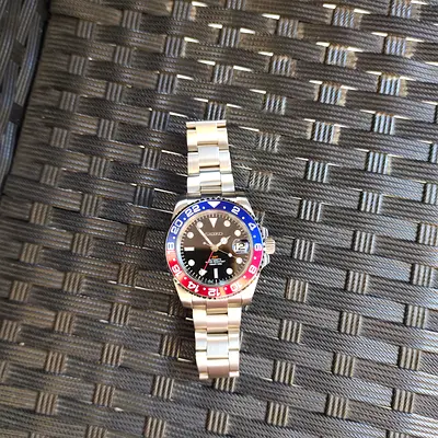 GMT Pepsi Seiko Mod Watch
