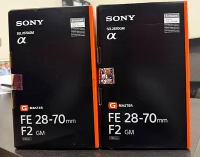 Sony FE 28-70mm f/2 GM BRAND NEW SONY WARRANTY