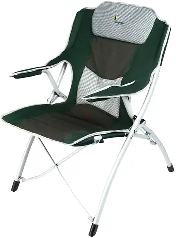 Camptrek Mountblanc Folding Camping Chairs- Red, Green  Blue