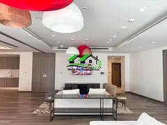 Fully Furnished | 2 Balconies | Golf and Sea View