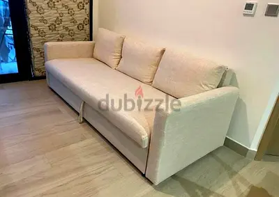 Comfortable Cream Sofa bed