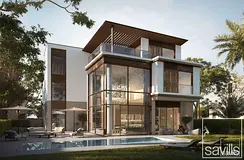 Prime Lagoon Facing | Dubai Skyline Views | 6BR(L)