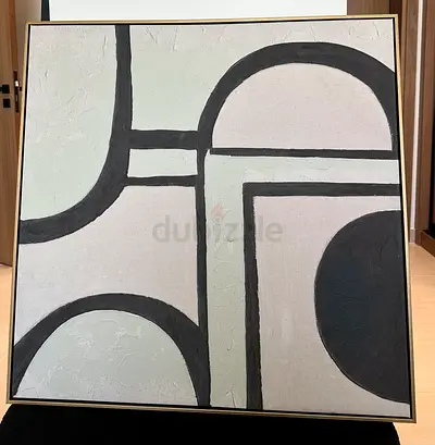 Abstract Wall Art Canvas 80x80cm