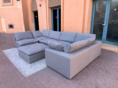 Stylish Modren The One U Shape Sofa with footstool