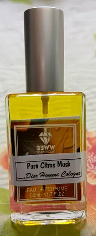 Pure Citrus Musk Inspired by Dior Homme Cologne Eau de Parfum 50ml