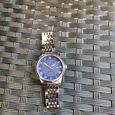 Le Locle Tissot Roman Blue Watch Copy