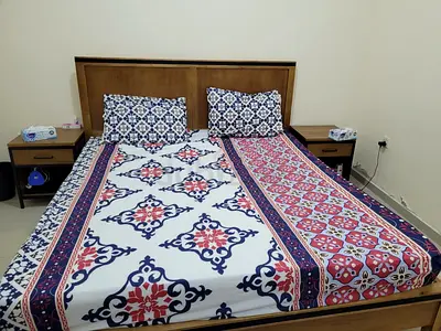 Marina Home wooden Bed + Home box Mattress - King size