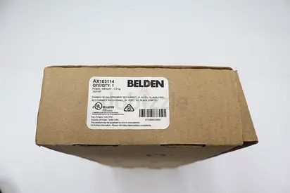 Belden Patch Panel for Reliable Signal Management