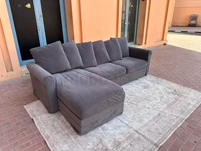 Almost brand new Condition IKEÀ Gronlid Sofa Bed dark gray with Storage