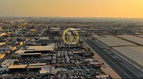 Land for sale in the UAE Industrial City, Al-Sajja Industrial Area. Excellent location right in the