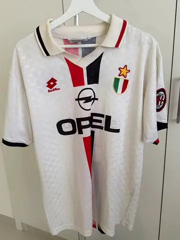 Authentic AC Milan vintage Jersey #4 Albertini