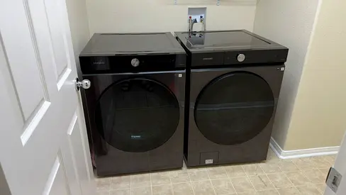 Samsung bespoke washer/dryer separate set almost new