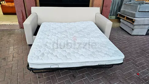 Axis three Seater sofa bed with mattress