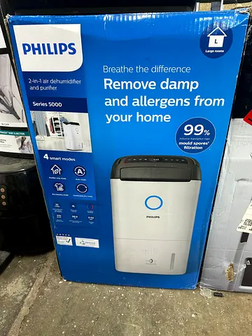 Philips 5000 Series 2-in-1 Air Purifier and Dehumidifier DE5205/70