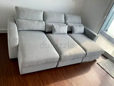 Ikea eskilstuna L shape sofa bed
