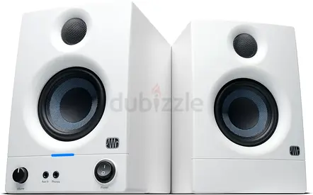 PreSonus Eris 3.5-inch Media Reference Monitors (White)