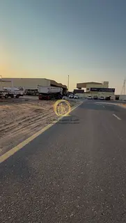 For sale: Industrial land in Al-Hanu, Al-Jalil, Al-Sajaa Industrial Area, Block 1. Land area: 18,361